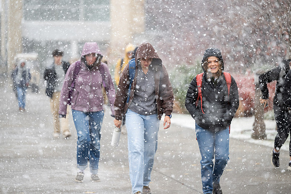 First Campus Snow - Oct 2025