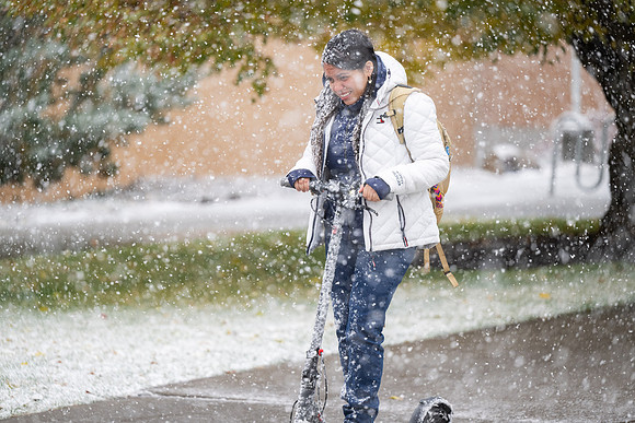 First Campus Snow - Oct 2025