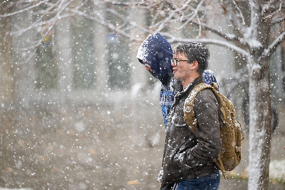 First Campus Snow - Oct 2025
