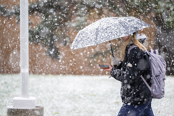 First Campus Snow - Oct 2025