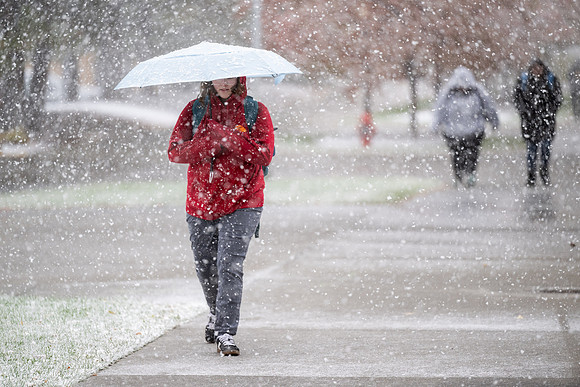 First Campus Snow - Oct 2025