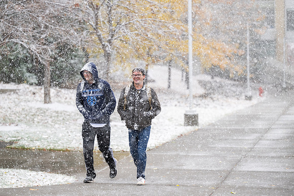 First Campus Snow - Oct 2025