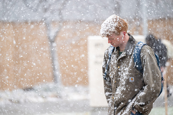First Campus Snow - Oct 2025