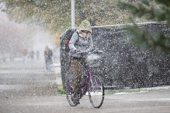 First Campus Snow - Oct 2025