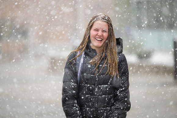 First Campus Snow - Oct 2025