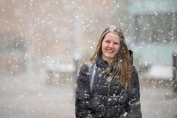 First Campus Snow - Oct 2025