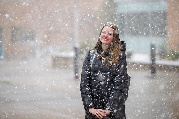 First Campus Snow - Oct 2025