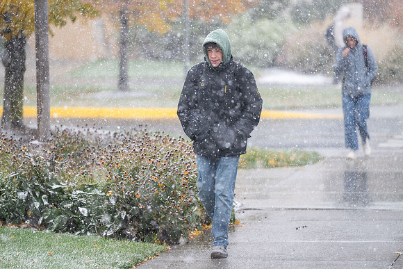 First Campus Snow - Oct 2025