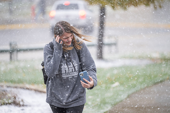 First Campus Snow - Oct 2025