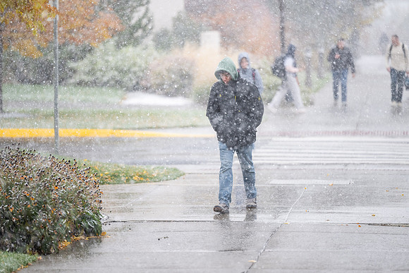 First Campus Snow - Oct 2025