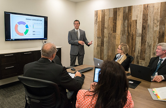 Board Room Online Instructor marketing ad. Sean Robertson, acting CEO of boardroom.