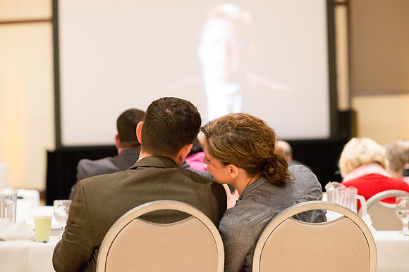 Eric Conrad leads a discussion on the use of the BYU-Idaho Center at the President's Advancement Council.