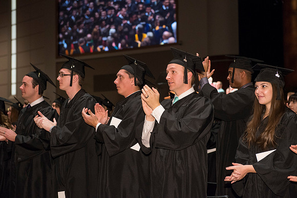 BYU-Idaho December 2013 graduation.