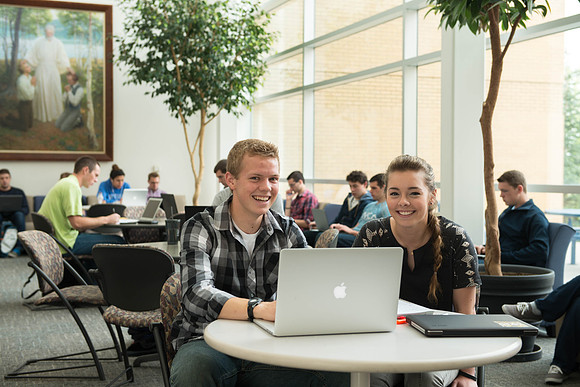 Students say "thank you" for finacial aid through LDS Philanthropies.