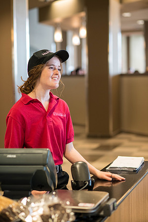 Students say "thank you" for finacial aid through LDS Philanthropies.