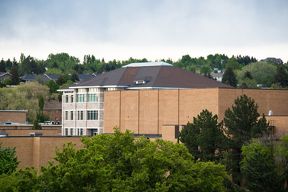 View of the Spori from Northpoing Parking Garage.