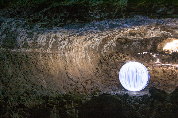 Students go to the Civil Defense Caves as an activity at the BYU-Idaho Outdoor Activities program.