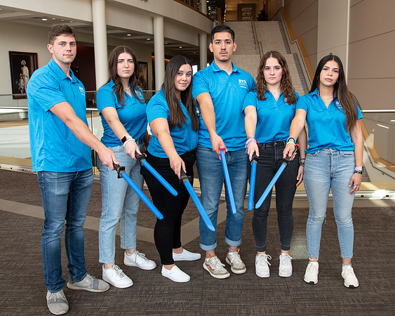 Campus Life groups in the I-Center.