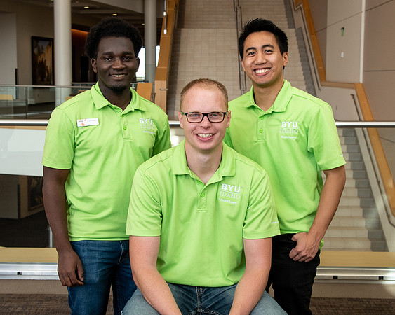 Campus Life groups in the I-Center.