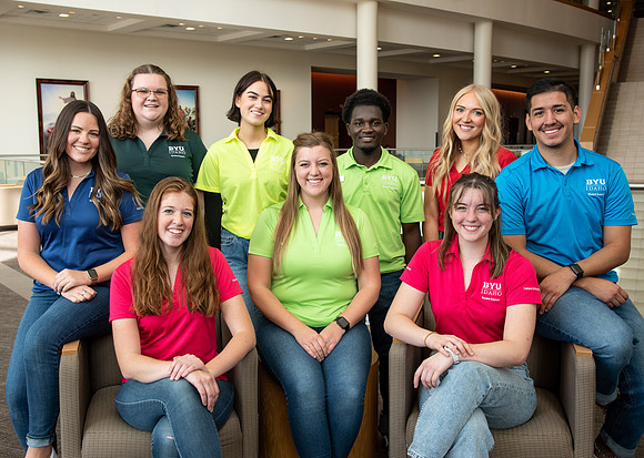 Campus Life groups in the I-Center.