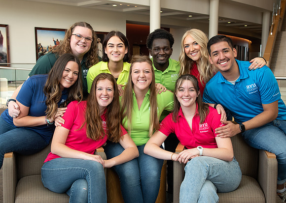 Campus Life groups in the I-Center.