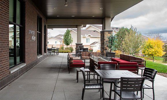 Amenities at University Village.