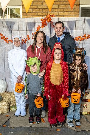 Online Learning Department, Halloween Carnival in Lamprecht Hall courtyard.