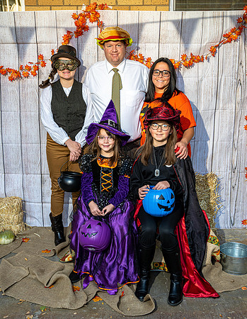 Online Learning Department, Halloween Carnival in Lamprecht Hall courtyard.