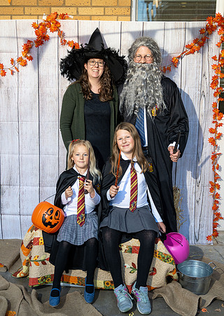 Online Learning Department, Halloween Carnival in Lamprecht Hall courtyard.