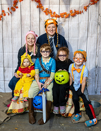 Online Learning Department, Halloween Carnival in Lamprecht Hall courtyard.