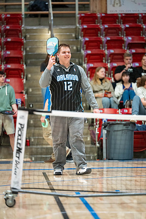 Pickleball Tournament held in the Hart Gym.