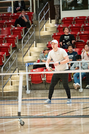 Pickleball Tournament held in the Hart Gym.