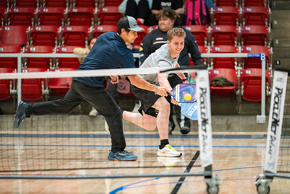 Pickleball Tournament held in the Hart Gym.