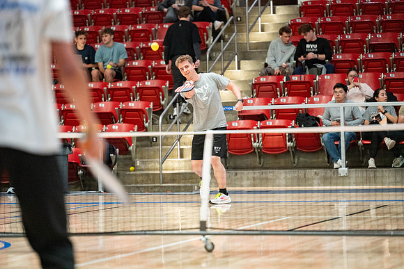 Pickleball Tournament held in the Hart Gym.