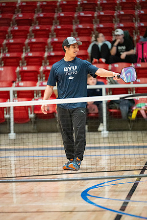 Pickleball Tournament held in the Hart Gym.