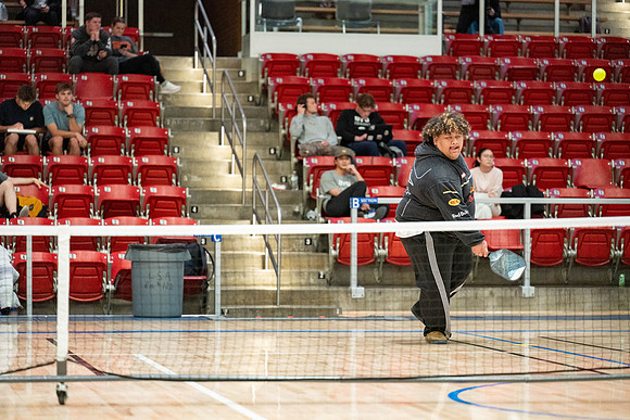Pickleball Tournament held in the Hart Gym.