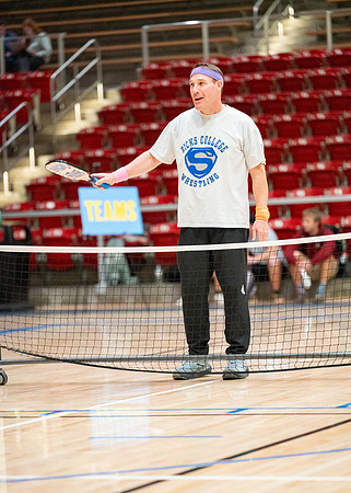 Pickleball Tournament held in the Hart Gym.