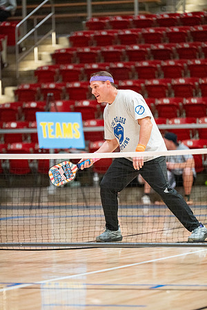 Pickleball Tournament held in the Hart Gym.