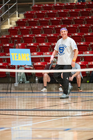 Pickleball Tournament held in the Hart Gym.