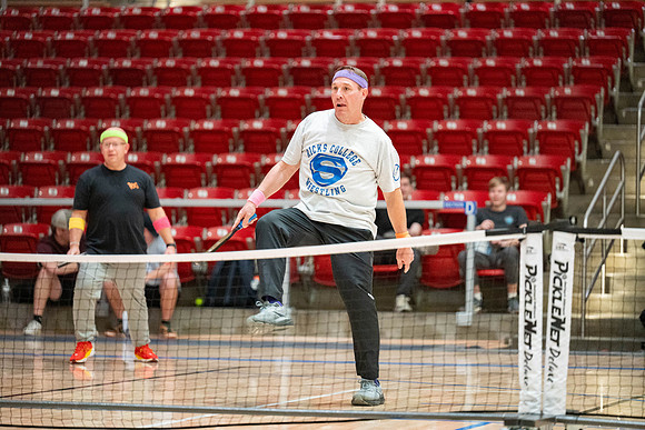 Pickleball Tournament held in the Hart Gym.