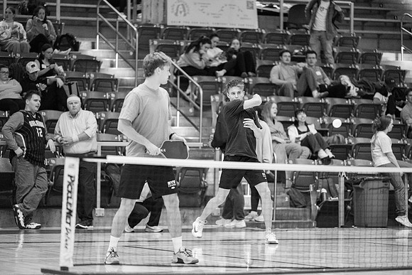 Pickleball Tournament held in the Hart Gym.