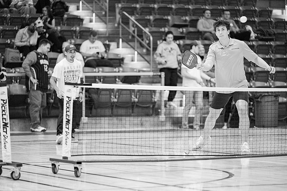 Pickleball Tournament held in the Hart Gym.