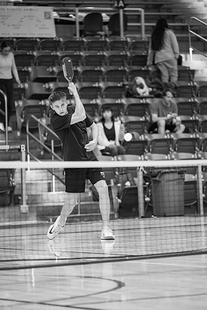 Pickleball Tournament held in the Hart Gym.