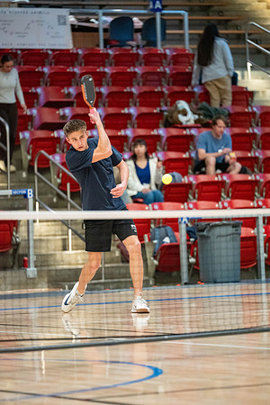 Pickleball Tournament held in the Hart Gym.