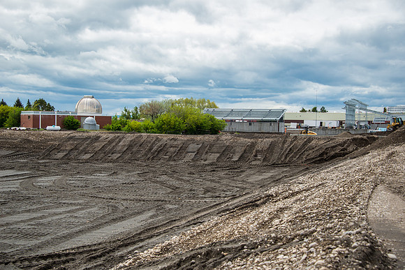 New buildings for working with animals are being added on at the BYU-Idaho Livestock Center.