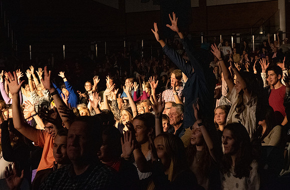 Beatles tribute band perfoms at BYU-Idaho.