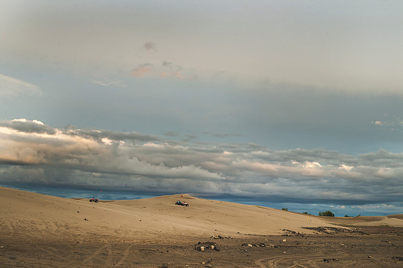 One of the unique places outside of Rexburg, Idaho is the Sand Dunes .