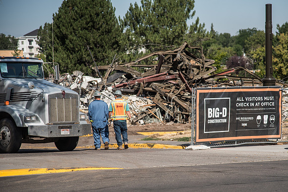 BYU-Idaho Kirkham Demolition. Summer Term