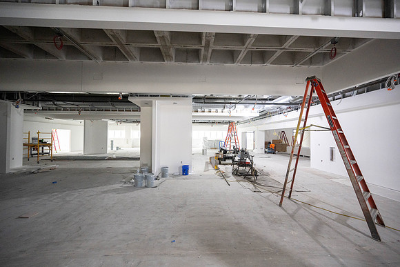 McKay Library Construction Update - Apr 2025