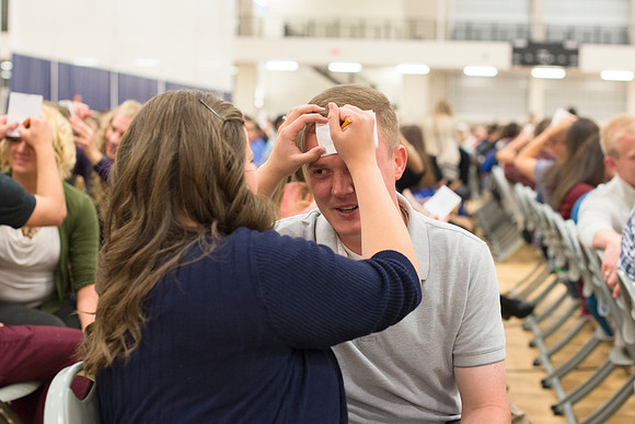President and Sister Gilbert host a date night with BYU-Idaho Students. Oct 2015